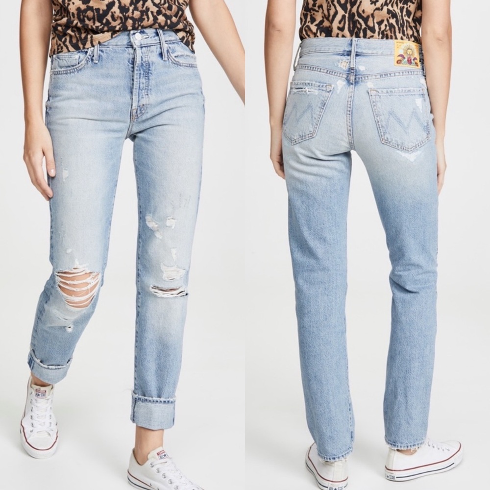 Mother Denim Trickster Distressed Jeans size 24